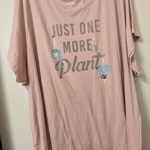 Torrid Blush Graphic Tee 6x
